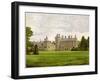 Walton Hall, Warwickshire, Home of Baronet Mordaunt, C1880-Benjamin Fawcett-Framed Giclee Print