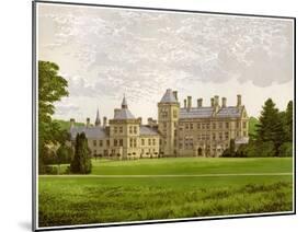 Walton Hall, Warwickshire, Home of Baronet Mordaunt, C1880-Benjamin Fawcett-Mounted Giclee Print