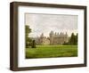 Walton Hall, Warwickshire, Home of Baronet Mordaunt, C1880-Benjamin Fawcett-Framed Giclee Print