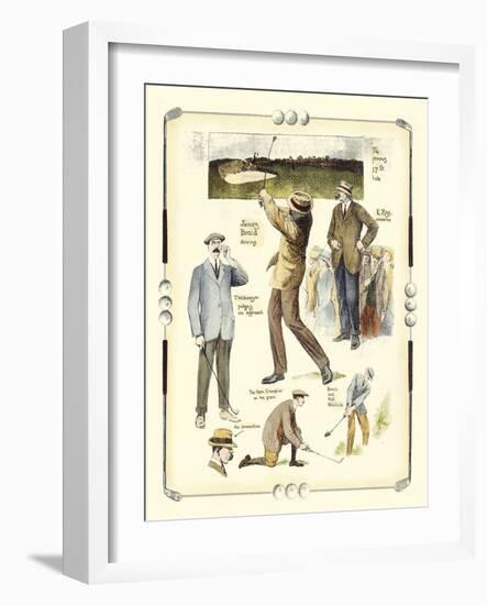 Walton Heath Golf Tournament-Frank Reynolds-Framed Art Print