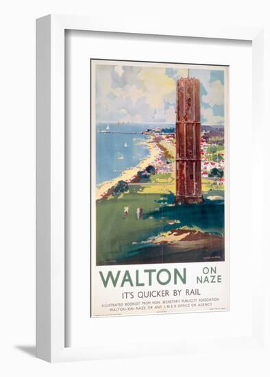 Walton-on-Naze, LNER c.1930-null-Framed Art Print