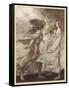 Waltraube, Brunnhilde-Arthur Rackham-Framed Stretched Canvas