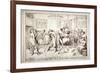 Waltzing! or a Peep into the Royal Brothel, Spring Gardens, London, C1816-Isaac Robert Cruikshank-Framed Giclee Print