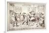 Waltzing! or a Peep into the Royal Brothel, Spring Gardens, London, C1816-Isaac Robert Cruikshank-Framed Giclee Print