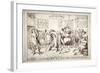 Waltzing! or a Peep into the Royal Brothel, Spring Gardens, London, C1816-Isaac Robert Cruikshank-Framed Giclee Print