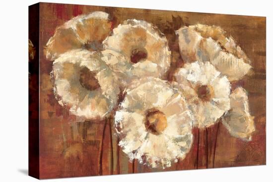 Waltzing Poppies-Silvia Vassileva-Stretched Canvas