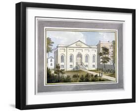 Walworth Chapel, Southwark, London, 1826-G Yates-Framed Giclee Print