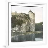 Walzin (Belgium), a XIIIth Century Castle Overlooking the Lesse Valley-Leon, Levy et Fils-Framed Photographic Print