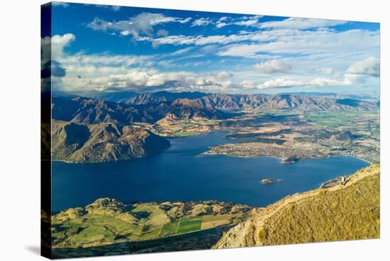 Wanaka, New Zealand. The strenuous yet highly rewarding hike to Roy's Peak.-Micah Wright-Stretched Canvas