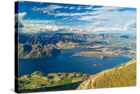 Wanaka, New Zealand. The strenuous yet highly rewarding hike to Roy's Peak.-Micah Wright-Stretched Canvas