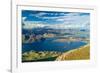 Wanaka, New Zealand. The strenuous yet highly rewarding hike to Roy's Peak.-Micah Wright-Framed Photographic Print