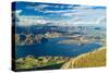 Wanaka, New Zealand. The strenuous yet highly rewarding hike to Roy's Peak.-Micah Wright-Stretched Canvas