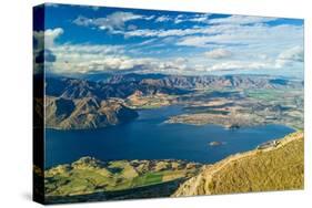 Wanaka, New Zealand. The strenuous yet highly rewarding hike to Roy's Peak.-Micah Wright-Stretched Canvas