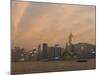 Wanchai District across Victoria Harbour, Hong Kong Island, Hong Kong, China-Amanda Hall-Mounted Photographic Print