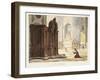 Wand in St Peter's Basilica, 1823-Antoine Jean-Baptiste Thomas-Framed Giclee Print