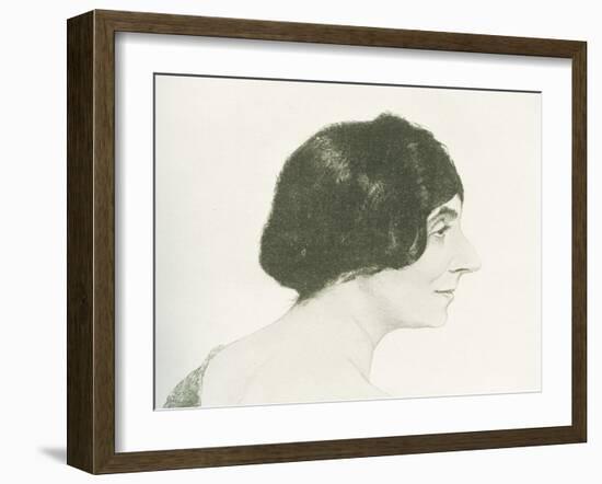 Wanda Landowska by Emil Orlik-Emil Orlik-Framed Giclee Print