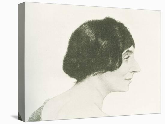 Wanda Landowska by Emil Orlik-Emil Orlik-Stretched Canvas