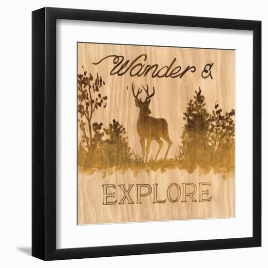 Wander and Explore-Arnie Fisk-Framed Art Print