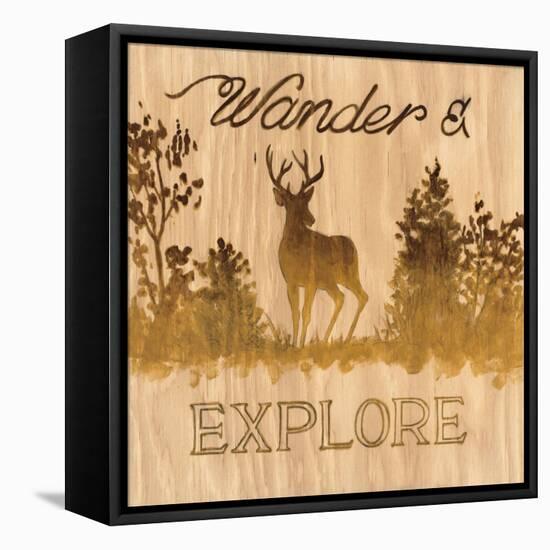 Wander and Explore-Arnie Fisk-Framed Stretched Canvas