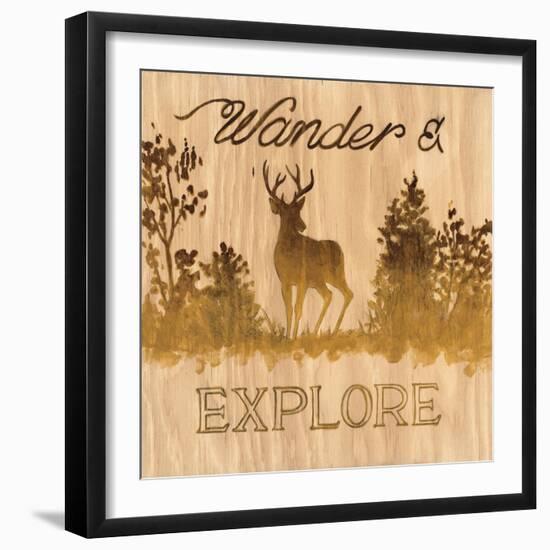 Wander and Explore-Arnie Fisk-Framed Art Print