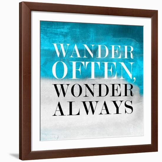 Wander BG I-PI Studio-Framed Art Print