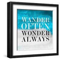 Wander BG I-PI Studio-Framed Art Print