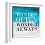 Wander BG I-PI Studio-Framed Art Print