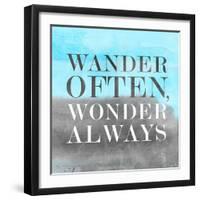 Wander BG II-PI Studio-Framed Art Print