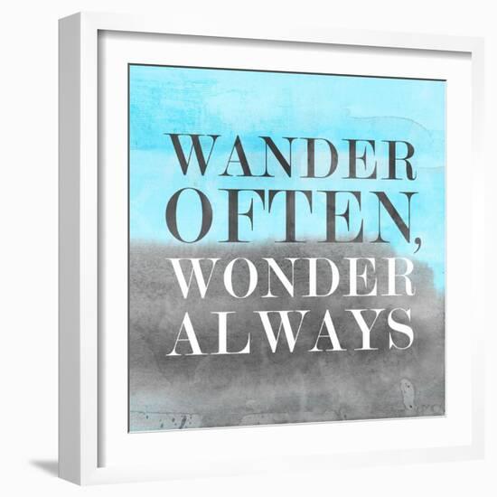 Wander BG II-PI Studio-Framed Art Print