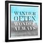 Wander BG II-PI Studio-Framed Art Print