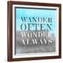 Wander BG II-PI Studio-Framed Art Print