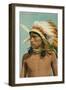 Wander Horse, Sioux Indian-null-Framed Art Print