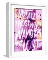 Wander Lost-OnRei-Framed Art Print