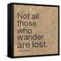 Wander-Lauren Gibbons-Framed Stretched Canvas