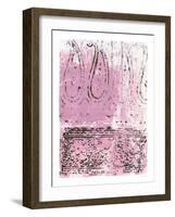 Wanderer I Pink-Piper Rhue-Framed Art Print