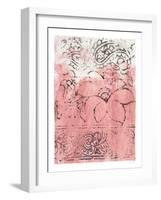 Wanderer II Pink-Piper Rhue-Framed Art Print