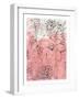 Wanderer II Pink-Piper Rhue-Framed Art Print