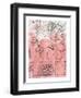 Wanderer II Pink-Piper Rhue-Framed Art Print