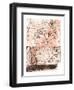 Wanderer III Pink-Piper Rhue-Framed Art Print