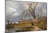 Wanderer in a Storm-Julius Von Leypold-Mounted Art Print