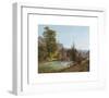 Wanderer in the Salzkammergut, by the Grundlsee Dam and the River Traun-Jakob Alt-Framed Premium Giclee Print