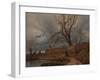 Wanderer in the Storm, 1835-Karl Julius Von Leypold-Framed Giclee Print