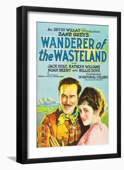 Wanderer of the Wasteland-null-Framed Art Print