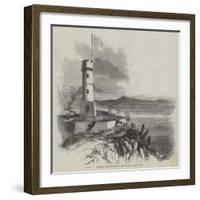 Wanderer's Tower, Entrance of Two-Fold Bay, New South Wales-null-Framed Giclee Print