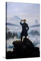 Wanderer Selfie Portrait-null-Stretched Canvas