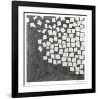 Wandering Grid 1-Lynn Basa-Framed Limited Edition