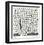 Wandering Grid 2-Lynn Basa-Framed Limited Edition