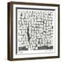 Wandering Grid 2-Lynn Basa-Framed Limited Edition