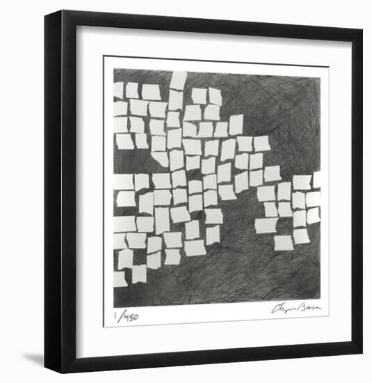 Wandering Grid 3-Lynn Basa-Framed Limited Edition