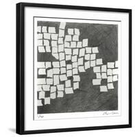 Wandering Grid 3-Lynn Basa-Framed Limited Edition